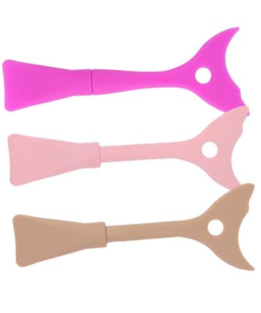 Mikinona 3pcs Eyeliner Eyeshadow Baffle Lash Supplies Eyelashes Shield Applicator Tool Eyelash Mascara Shield