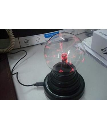 Plasma Ball Static Magic Ball Touch Sound Lightning Sensitive Electric Globe Static Light USB or Battery Powered Perfect for Bedroom Office Bar Gift - Buy Online on SooperMarket.com
