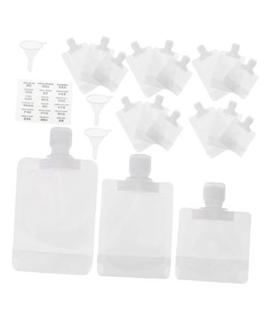 Mikinona 1 Set Flap Lotion Bag Squeeze Pouches for Lotion Refillable Cosmetic Containers Shampoo Travel Container Refillable Lotion Pouches Travel Containers Travel Makeup Container