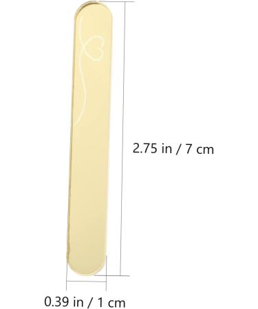 STOBOK 20pcs Ice Cream Stick Silicone Molds Popsicle Sticks for Crafts Jumbo Lollipop Diy Mold Giant Cake As Shown 7X1CM - Buy Online on SooperMarket.com