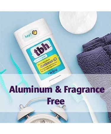 TBH Kids Unscented Deodorant - Natural, Aluminum-Free - Made in USA - 2oz (1 Pack) - Boys and Girls - Buy Online on SooperMarket.com