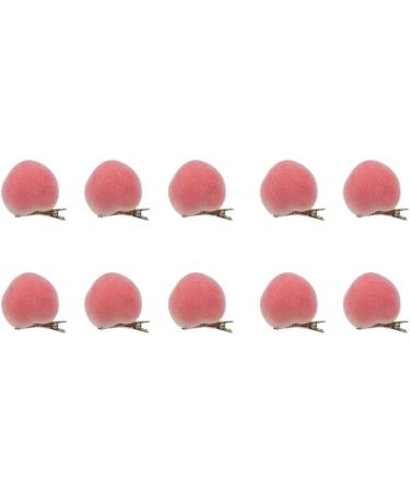 JSGHGDF Simulation Fruit Hairclip Set of 10 for Girl Carnivals Party Hair Pin Girl Women Cute Hair Clip Kids Dress Up Barrettes Strawberry - Buy Online on SooperMarket.com