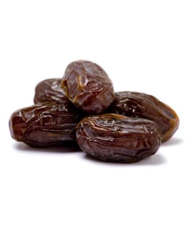 Sincerely Nuts Large Unsweetened Medjool Dates 1Lb - Fresh No Sugar Added Date Fruit Snack - Unsulfured Medjools with Rich Natural Flavor Extra Large & Fancy Dates - Kosher Gluten-Free and Vegan 1 Pound (Pack of 1)
