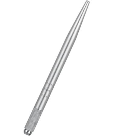 NOLITOY 1pc Slender Multifunction Single-end Pointed Pen Embroidery Eyebrow Thin Manual Silver - Buy Online on SooperMarket.com