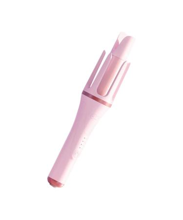 Baluue Fully Automatic Hair Curling Iron Curler Tool Hair Rollers Pink Nylon 32.50X5.50X5.50CM Pink