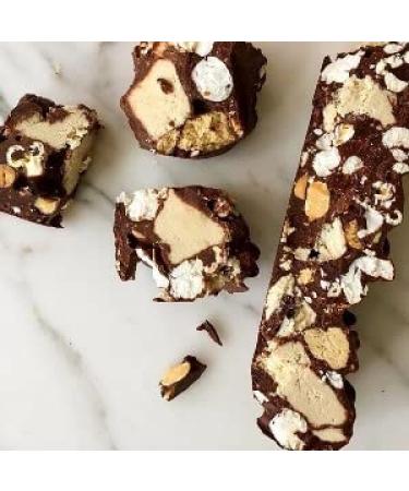 Seed + Mill - Halva - Pistachio - Vegan  Kosher  & Gluten Free - Enjoy this soft  fudgelike candy made out of sesame paste and dark chocolate. Great for snacking or as a dessert - 8 oz Pistachio 8 Ounce (Pack of 1) - Buy Online on SooperMarket.com