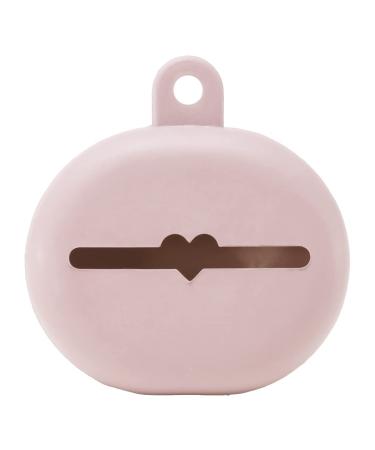 HEVEA Pacifier Keeper Case - 100% Natural Rubber, Practical Design for Buggies & Bags | Keep Pacifier Clean & Safe (Powder Pink) - Buy Online on SooperMarket.com