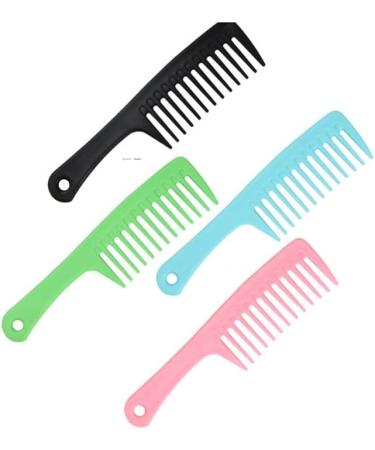 Comb Hair Care Hair Comb Large Tooth Comb Wide Tooth Straight Hair Comb Curly Hair Comb Multi-color Choice Sturdy and Durable Home Travel Portable Hair Brush (Color : E1pc Size : Large) L E1pc - Buy Online on SooperMarket.com