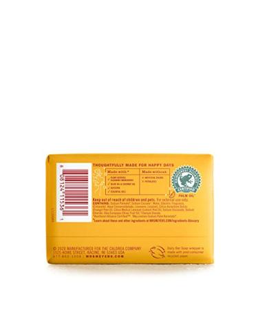 Mrs. Meyer's Clean Day Clementine Bar Soap - 5.3 oz | Cruelty-Free Formula with Essential Oils | Body & Hand Wash - Buy Online on SooperMarket.com