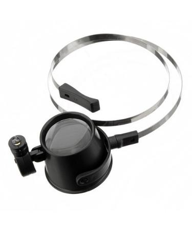 Water & Wood Led 15X Magnifier Eye Loupe w/ Head Band Jewelers Magnifying Glass Watchmakers by Waterwood
