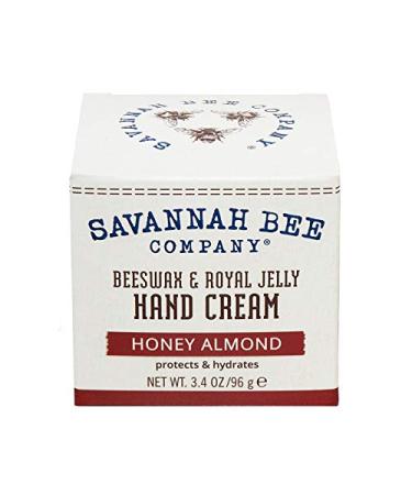 Savannah Bee Co. Beeswax Hand Cream 3.4oz Jar - Honey-Almond | Moisturizing Hand Care - Buy Online on SooperMarket.com