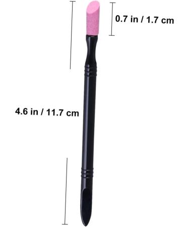 Mikinona Nail Tool Pusher Nails Tools Nail Art Pusher Cuticle Pusher Pen Cuticle Trimmer Tool Nail Polished Pen Manicure Tools Nail Engraving Pen Grinding Stick Black Kit Quartz T Tool - Buy Online on SooperMarket.com