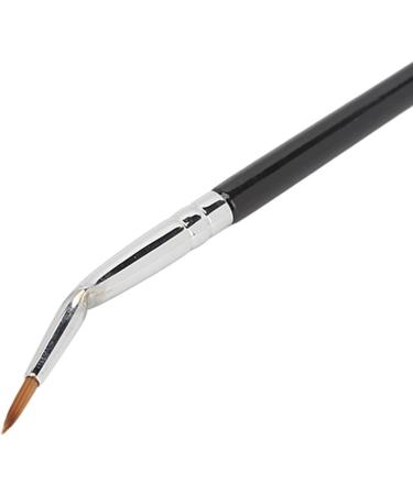 Bent Liner Makeup Brush Brush for Gel or Powder Application Vegan Cruelty Soft Fiber Hair with Wet and Dry Dual Use - Buy Online on SooperMarket.com