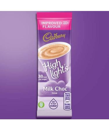 Generic Cadbury Highlights Hot Chocolate Instant Sticks 11g - 30 Sachets | Sold by Gronets
