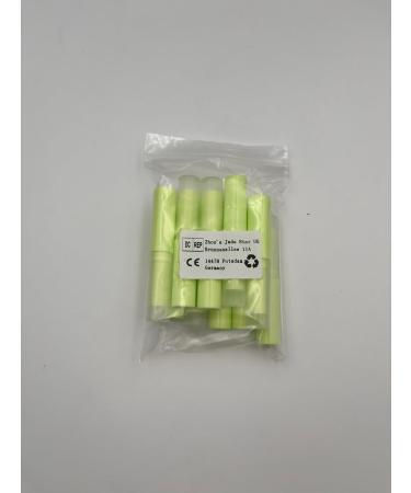 10-Pack Green Lipstick Case Containers | Empty Lip Balm Tubes for DIY Homemade Lip Balm | 4g Plastic Sleeves - Buy Online on SooperMarket.com