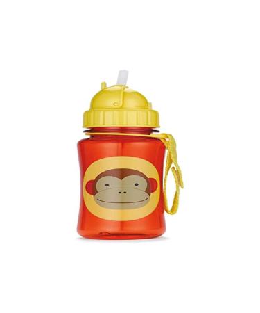 Skip Hop Toddler Sippy Cup with Straw  Zoo Straw Bottle  Monkey