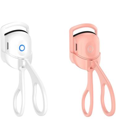 FIOERDTUIE Electric Eyelash Curler Ultimate Makeup Tool for Beautiful Eyes Professional Eyelash Electronic Curler Eyelash Clip Pink - Buy Online on SooperMarket.com