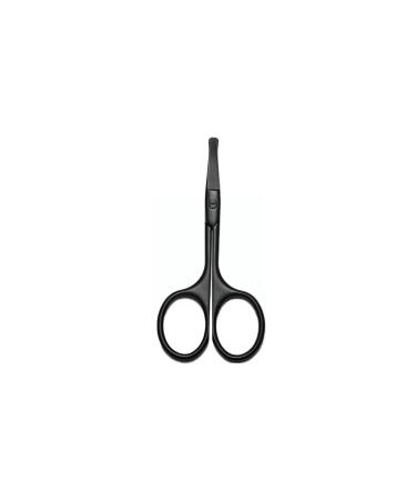 TEMKIN Nose Hair Trimmer Steel Mini Portable Curved Mustache Nose Ear Hair Remover Cutting Trimmer Tips Black/Sliver/Gold Safety Scissor Safety Trimmers