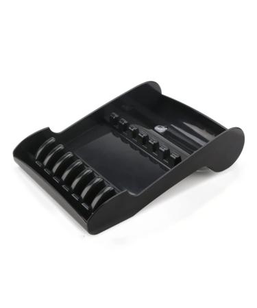 Grooming Scissor Storage Box Salon Scissors Holder Box Hairdressing Professional Barber Stylist Scissors Holder Black