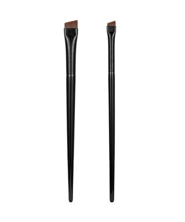 3 Sets Sets Makeup Brushes Angled Eyeliner Brushes Ultra Fine Slanted Eyebrow Brushes Precision Eyeliner Eyebrow Brush