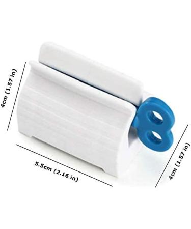 3 Pieces Rolling Tube Toothpaste Squeezer Toothpaste Seat Holder Stand Rotate Toothpaste Dispenser for Bathroom - Buy Online on SooperMarket.com