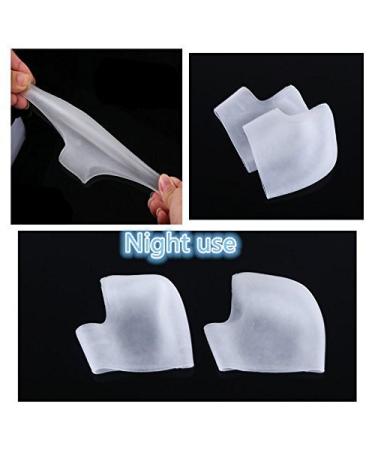 JIAHAO 4x Foot Protector - Gel Heel Cushion Pads & Moisturizing Socks for Ultimate Comfort | International Shipping Available - Buy Online on SooperMarket.com