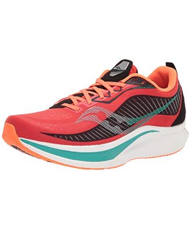 Saucony Men's Endorphin Speed 2 Running Shoe 10.5 Scarlet/Black