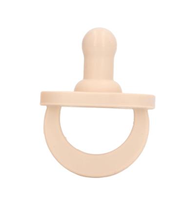 Safe Silicone Pacifier for Newborns | High-Temperature Resistant Baby Pacifiers | Curved Design for Comfort - Buy Online on SooperMarket.com