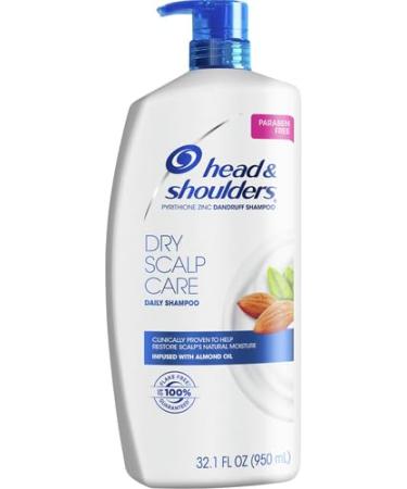 Head and Shoulders Dry Scalp Care Shampoo - 32.1 fl oz | Paraben Free Anti-Dandruff Solution for Healthy Hair - Buy Online on SooperMarket.com