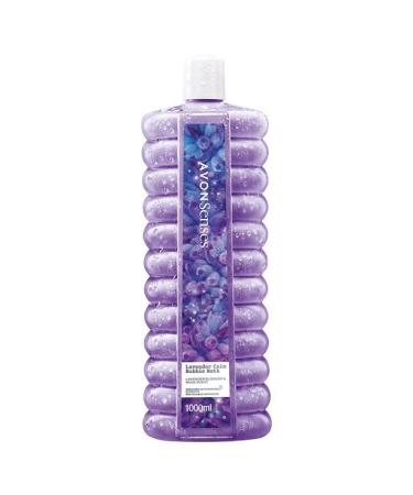 Avon Bubble Delight Bubble Bath  Levander Garden  Apple Pie  White Lily  Pure Marine (33.8 fl oz.  Lavender Garden) 33.8 fl oz. Lavender Garden