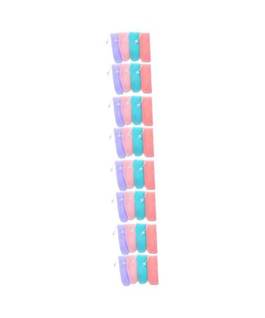 Baluue 32 Pcs Soap Foaming Net Bar Soap Pouch Soap Bar Bag Exfoliating Soap Bag Soap Saver Pouch Pouches or 15.50X6.00X2.50CMx4pcs Assorted Colorx4pcs