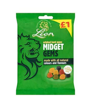Lions Midget Gems Price Marked 150g