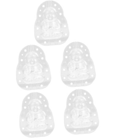 GANAZONO 25 Pcs Vegetable Mini Accessories Pumpkin molds Plastic Reusable molds Cucumber 7.6x5.6cmx5pcs Transparentx5pcs - Buy Online on SooperMarket.com