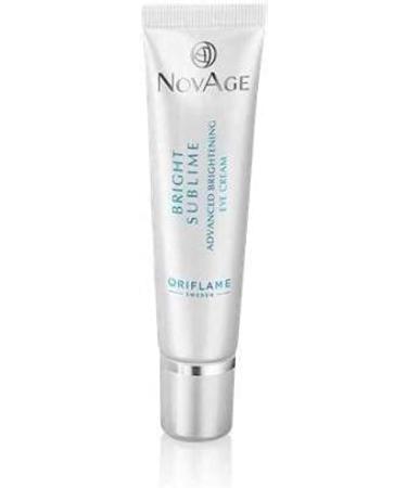 Oriflame NOVAGE Bright Sublime Eye Cream 15ml - Advanced Brightening Formula - Buy Online on SooperMarket.com