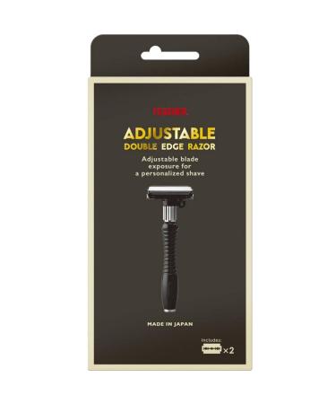 Feather Adjustable Double Edge Safety Razor - Premium Quality Shaving Tool - Buy Online on SooperMarket.com