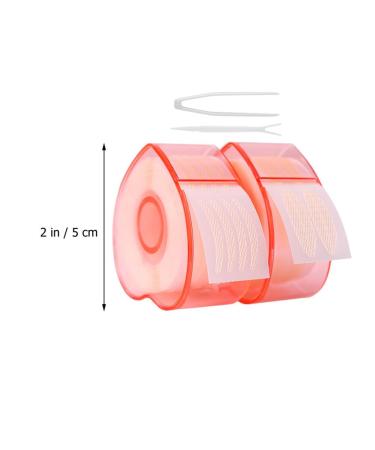 Beavorty Double Eyelid Sticker Strips - Instant Eye Lift for Hooded Eyes | Invisible K Tape | 2 Rolls of Professional Cosmetic Eyelid Tape - Buy Online on SooperMarket.com