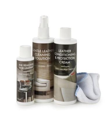 Lakeland Complete Leather Care Kit Includes Cleaner Conditioner & Stain Remover