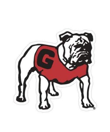 Craftique UGA Georgia Bulldogs Large 12" Standing Dawg Magnet