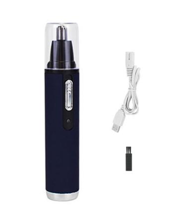 Nose Hair Trimmer Travel Painless Mens Grooming Electric Ear Hair Removal Shaver Blue nose hair trimmer