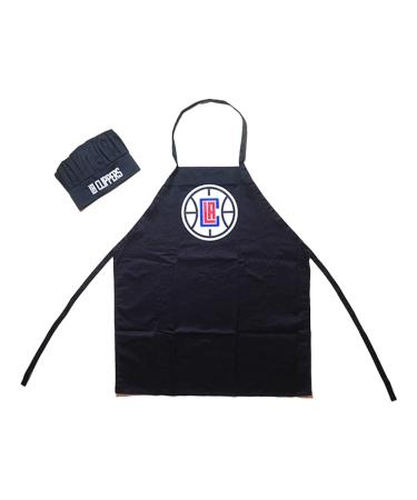 Pro Specialties Group Los Angeles Clippers Chef Apron/Hat Gift Bundle for N B A Fans