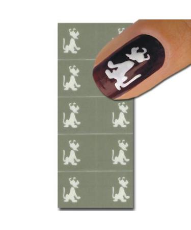 Magic Items Nail Art Nail Polish Stencil Nail Art #29
