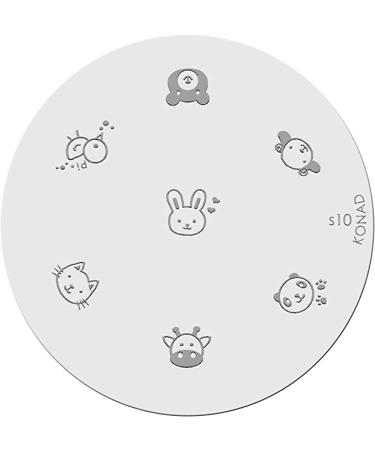 Konad stencil stamping stamping stencil S10