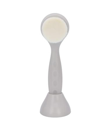 Glomora Handheld Facial Cleaning Brush Blackhead Remover Skin Care Exfoliating Brush with Base