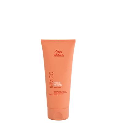 Wella Professionals Invigo Nutri Enrich Deep Noourishing Conditioner - Moisturizing Hair Lossing With Vitamin E and Panthenol - Hair care for broken hair - Frizz - 200 ml fights