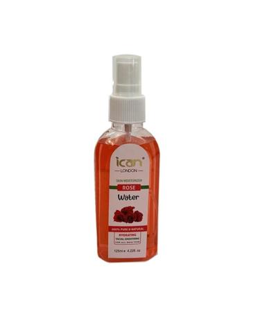 100% pure natural Red Rose water mist spray for facial hydrating smoothing 125ml