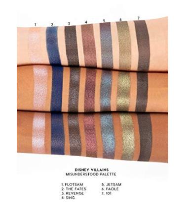 Colourpop Villains Misunderstood Palette - Pressed Powder Eye Shadow Collection - Buy Online on SooperMarket.com