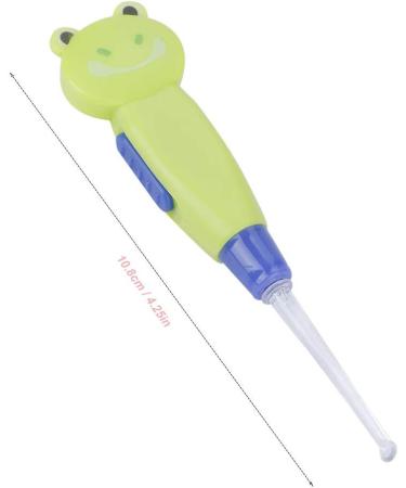 SWOQ Baby Ear er - Detachable Cute Cartoon Toddler Ear er with Flashlight Function (Green Frog) - Buy Online on SooperMarket.com