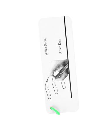Hemoton 1 Set Eyebrow Guide Template Brow Guide Stencil Eyebrow Shaper Tool Eyebrow Trimming
