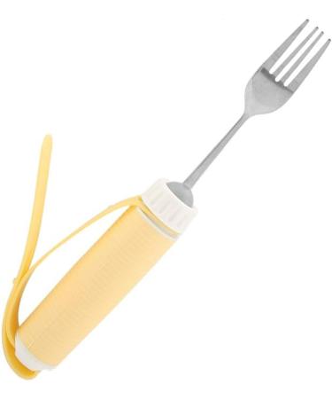 EVTSCAN Adaptive Utensils Disabled Patient Arthritis Elderly Kitchen Utensil Fork Or Spoon Removable Flexible Rotating Eating Tablewares (Fork) - Buy Online on SooperMarket.com