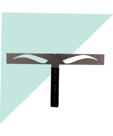 Didiseaon Brow Stencils Eyebrow Ruler Stencil Eyebrow Drawing Tool Three-point Eyebrow Ruler Eyebrow Stencil Kit Artifact Balance - Buy Online on SooperMarket.com